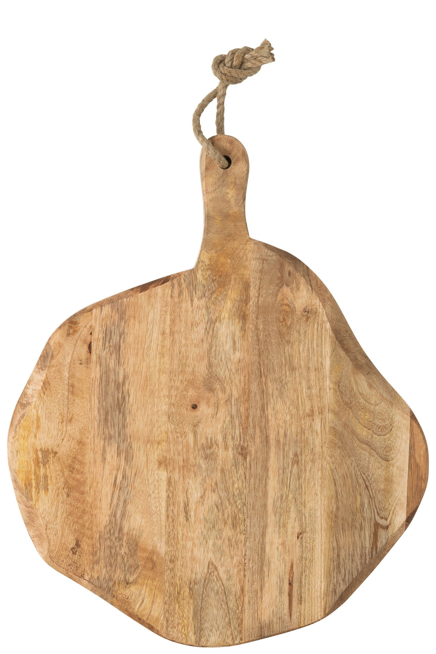 Snijplank rond biologisch hout