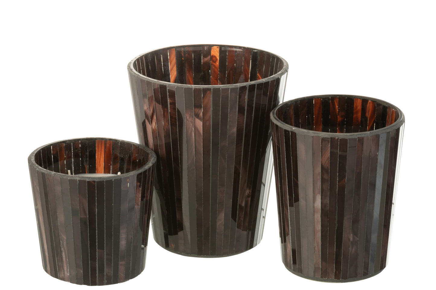 Geurkaars Noa Woody Aurora Bruin Groot-60H