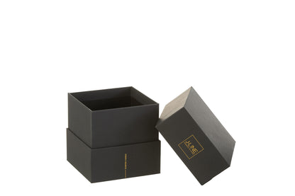 Geurende Kaars Noa Spicy Twilight Zwart Klein-35H