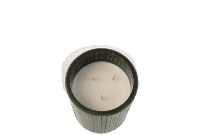 Geurende Kaars Noa Spicy Twilight Zwart Medium-55H
