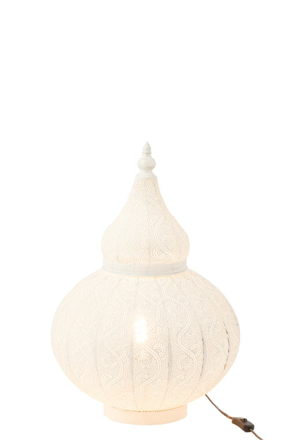 Lamp Aladin Metaal Wit Klein