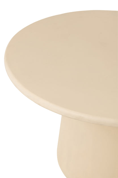 Eettafel van berken multiplex beige