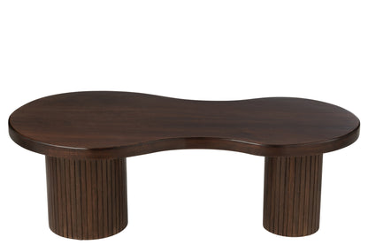 Salontafel Infinity Mangohout Bruin Klein