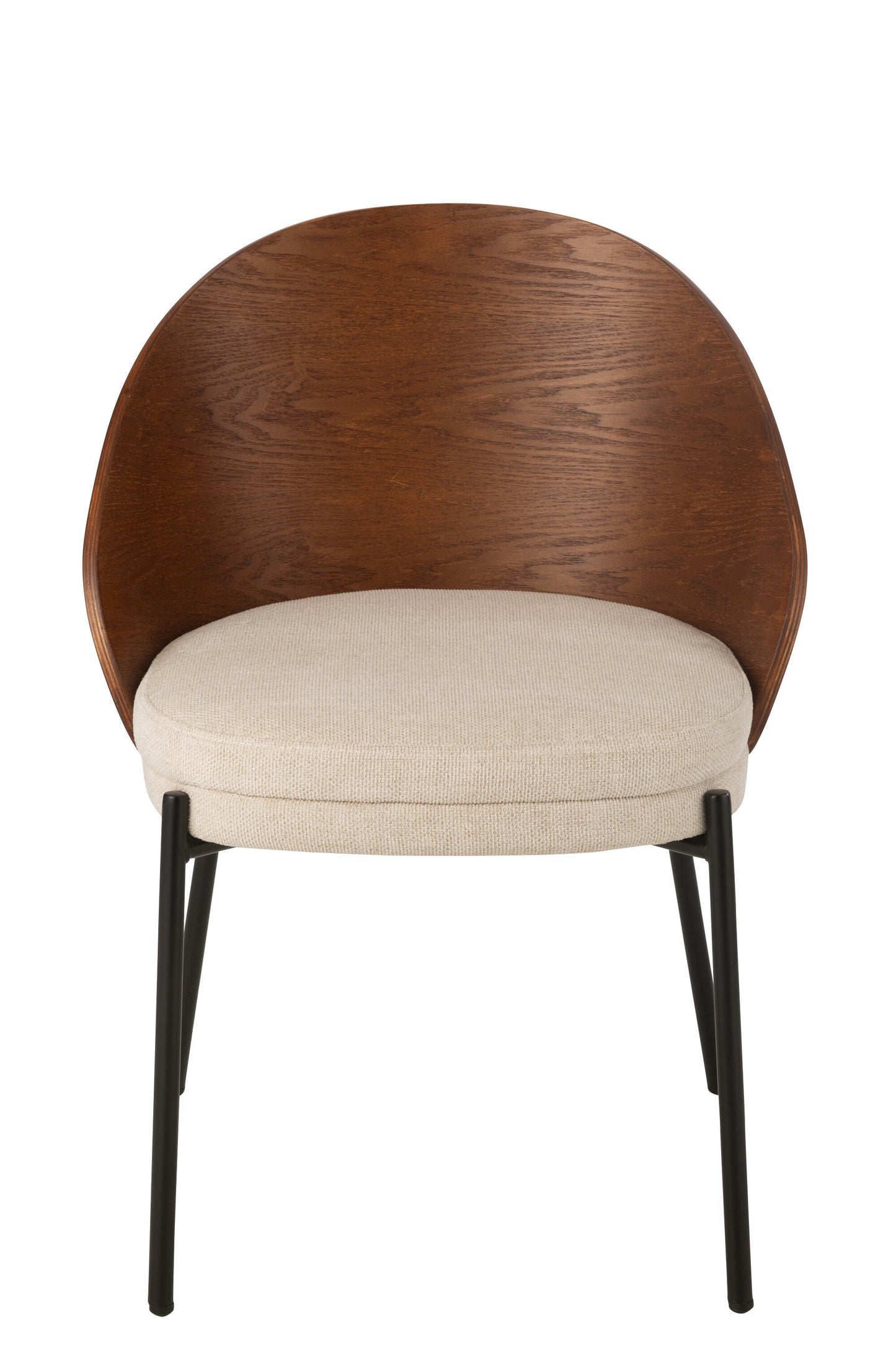Stoel Alone Triplex/Metaal Bruin/Beige