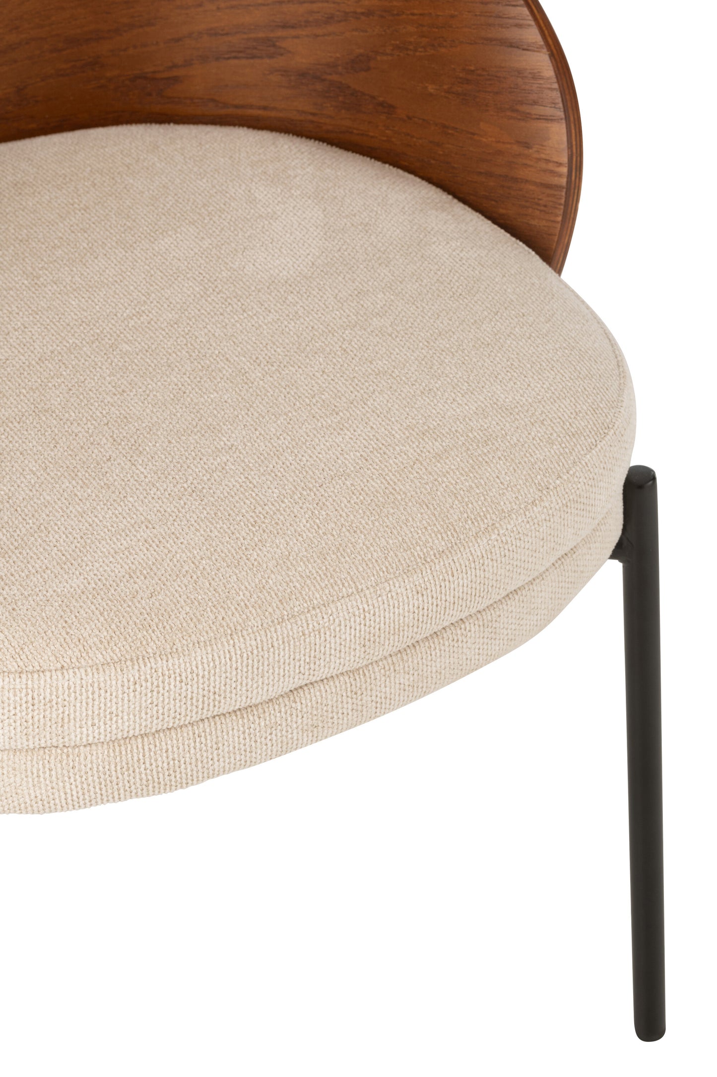 Stoel Alone Triplex/Metaal Bruin/Beige