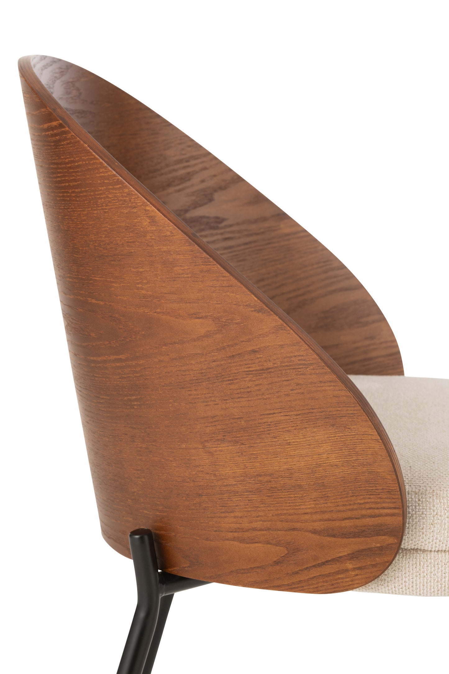 Stoel Alone Triplex/Metaal Bruin/Beige