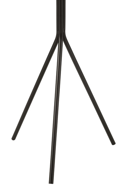 Salontafel rond metaal zwart