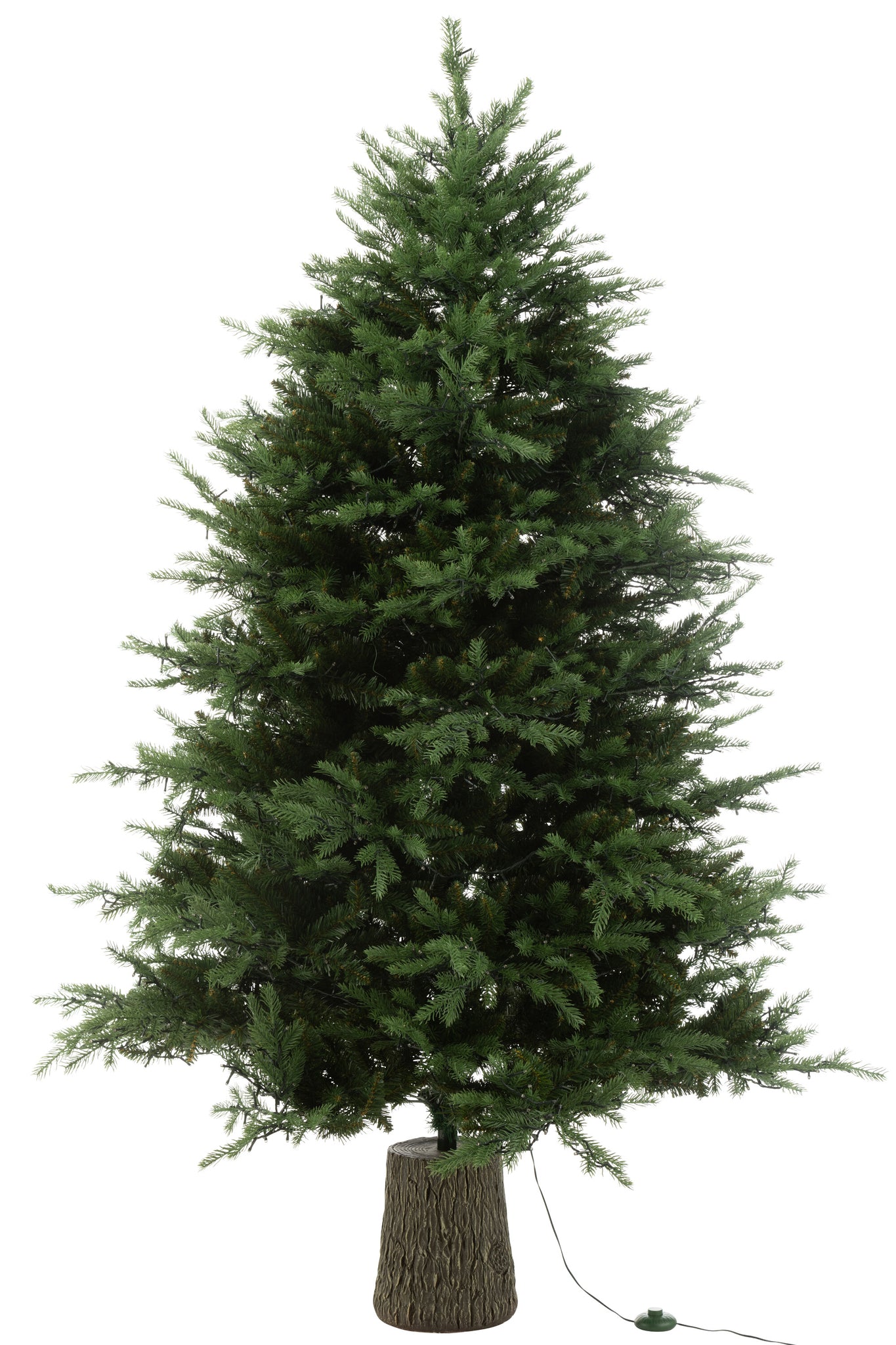 Kerstboom 3000 ledlampjes warm wit takken groen