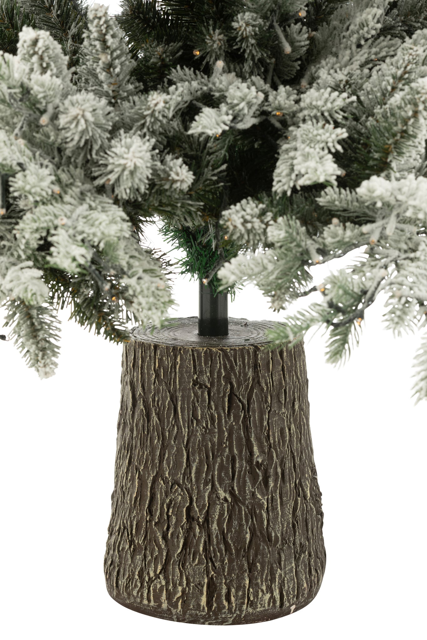 Kerstboom + Sneeuw 3000 Ledlampjes warm Wit 210 cm H