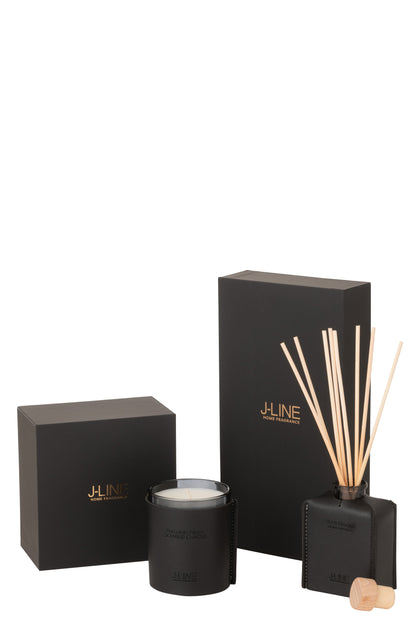 Geurige Olie Leer Zwart-100 ml