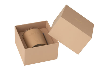 Geurkaars Leer Bruin-40 Uur