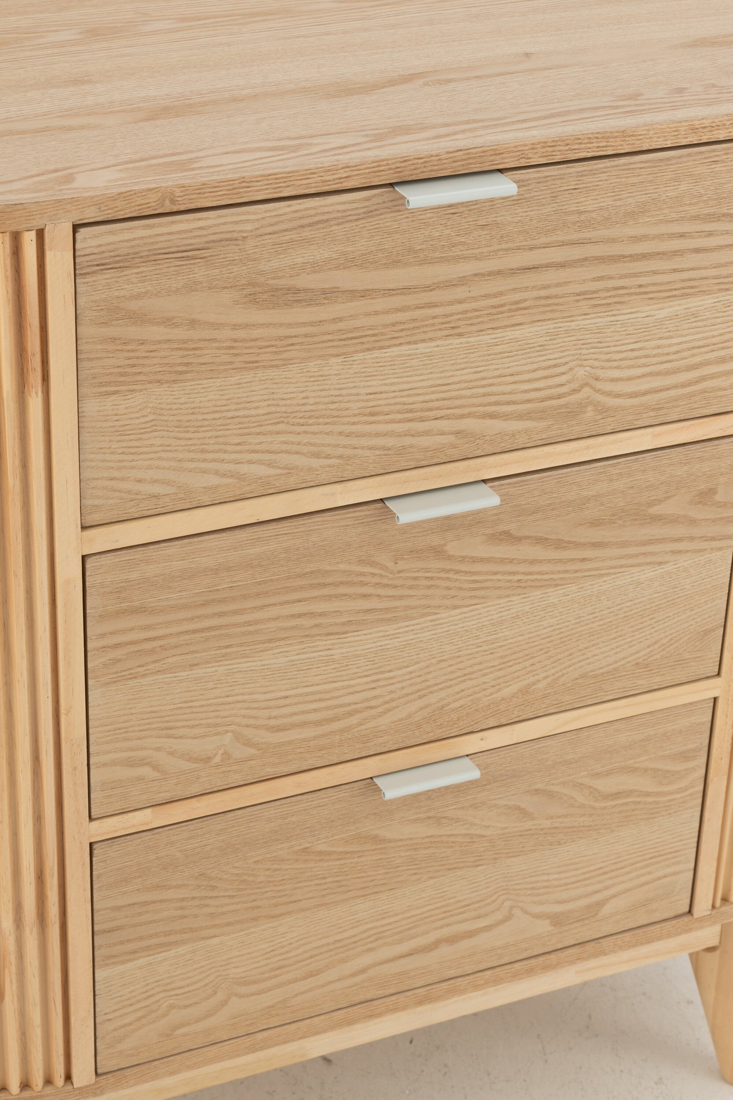 Kast Afgerond MDF/Dennenhout Natuurlijk Groot