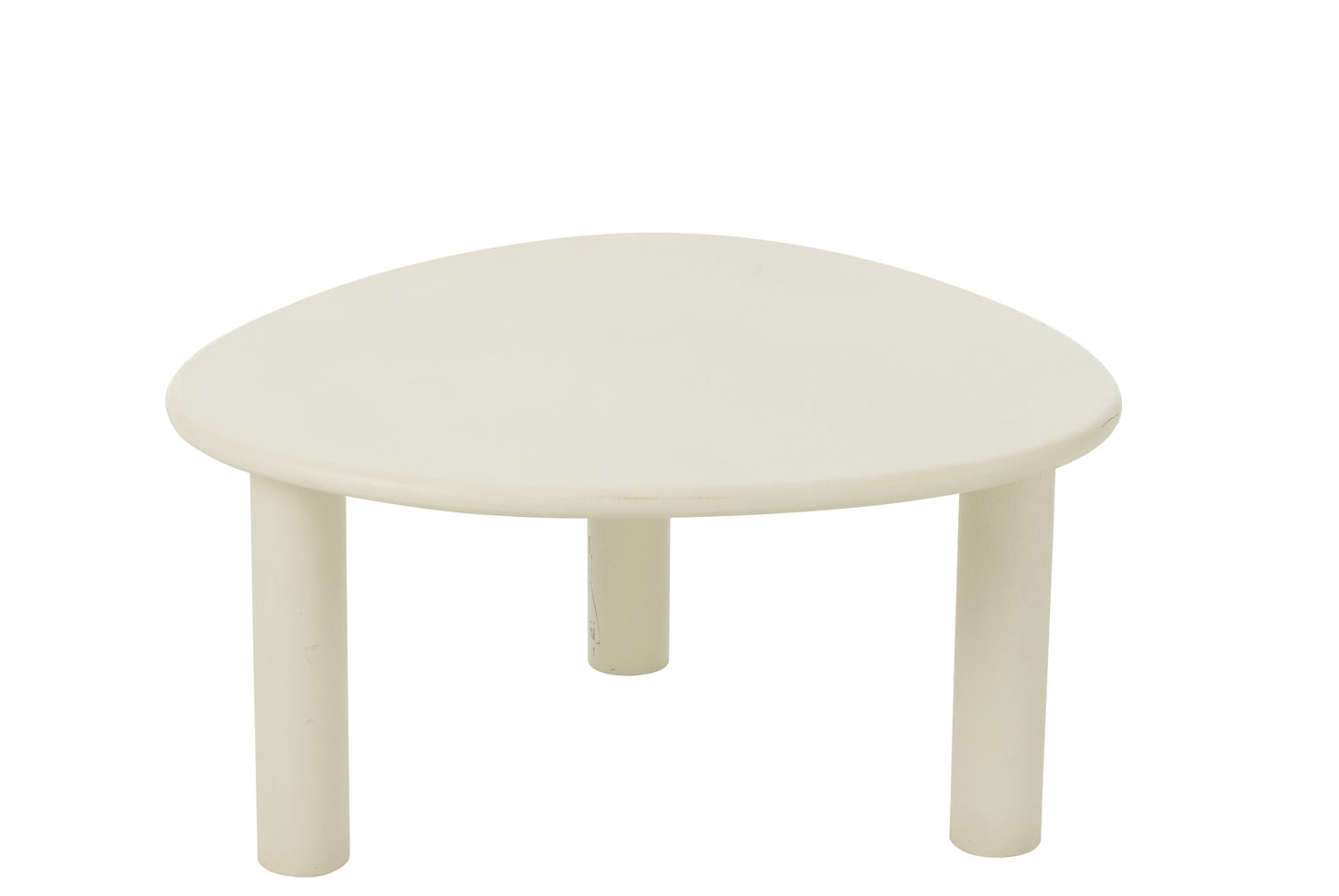 Bijzettafel Bali Mdf/Pvc Wit Middelgroot