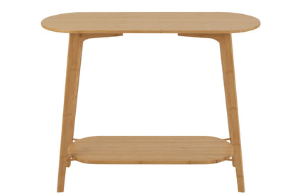 Console ovaal Bamboe Natuurlijk