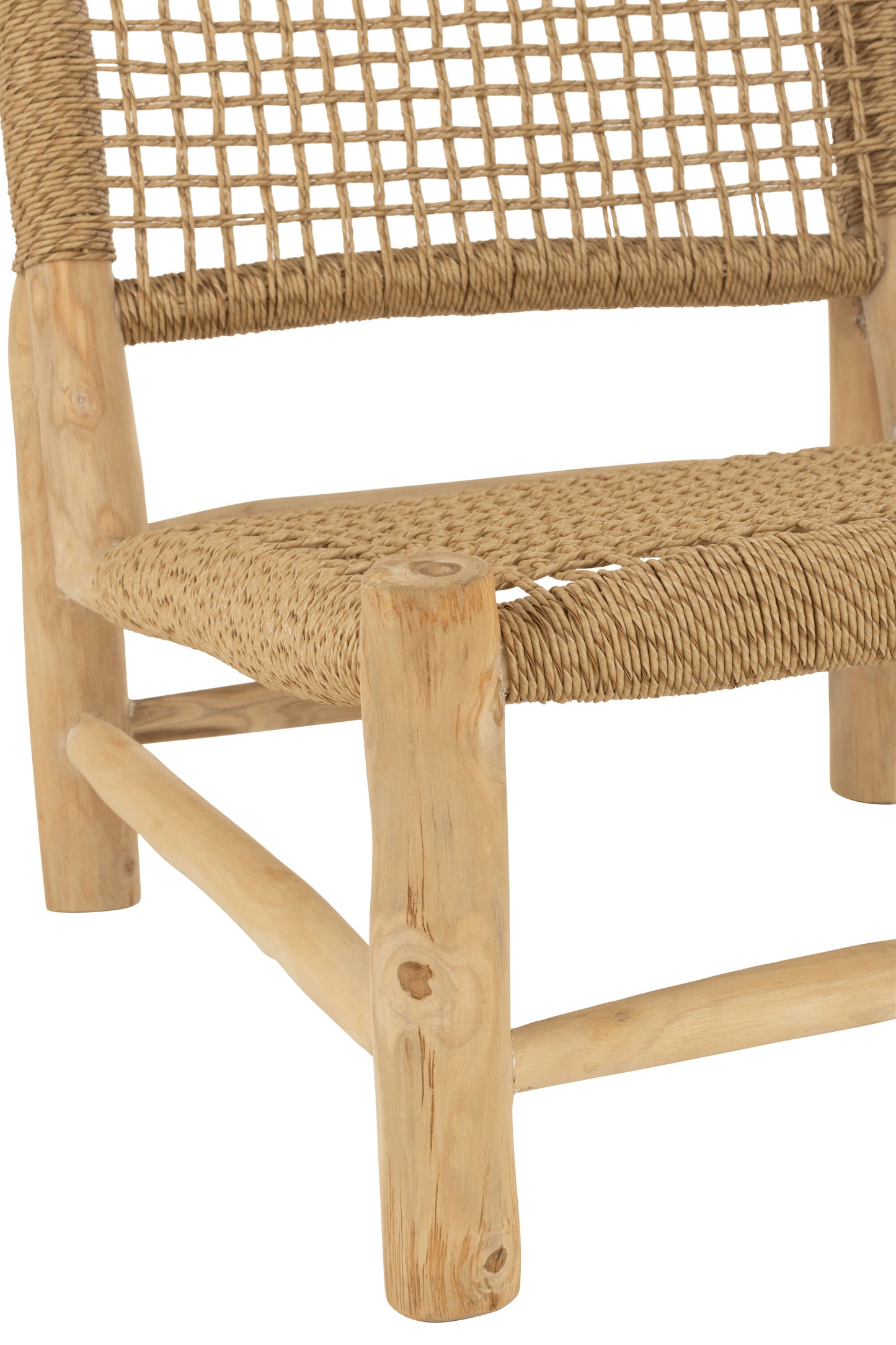 Bank Vita Teak/Kunststof Natuurlijk