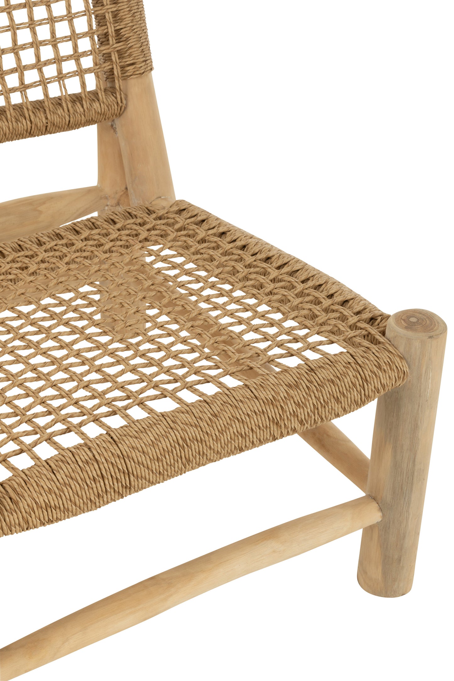 Bank Vita Teak/Kunststof Natuurlijk