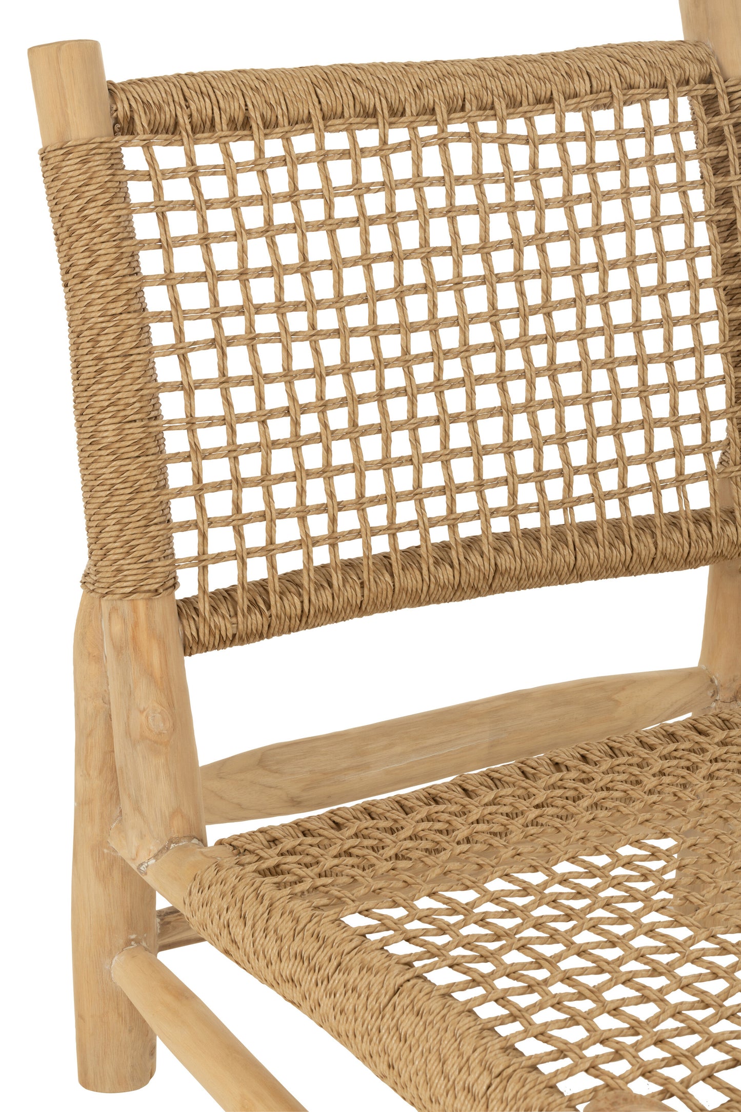 Bank Vita Teak/Kunststof Natuurlijk