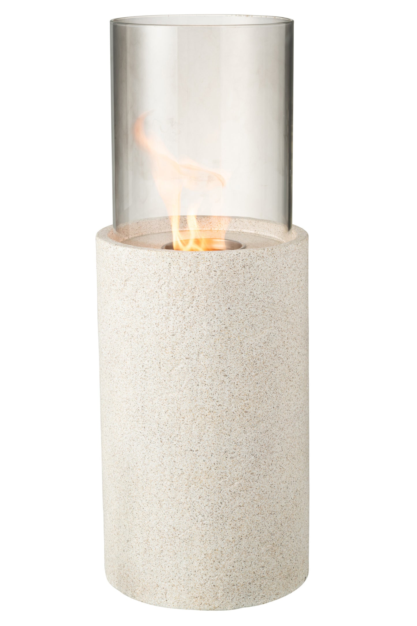 Terrasvuur Bio-ethanol lichtgrijs