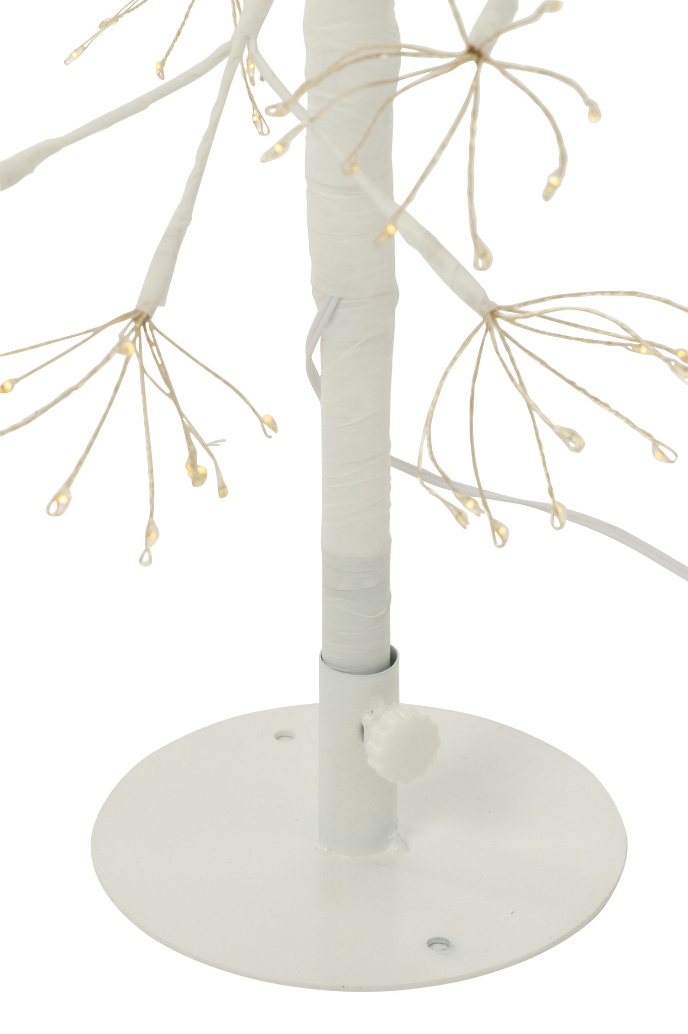 Boom Led Warm Wit Licht Frame ijzer Wit 80 cm H