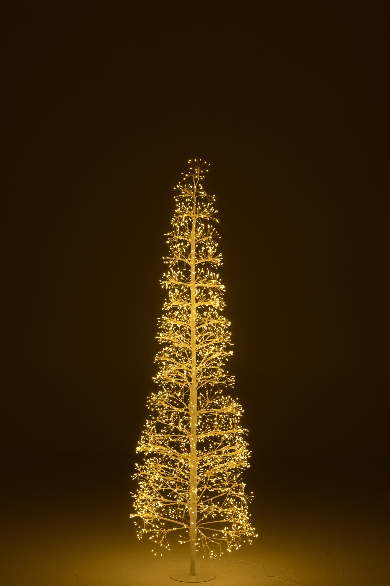 Boom Led Warm Wit Licht Ijzer Wit 180 cm H