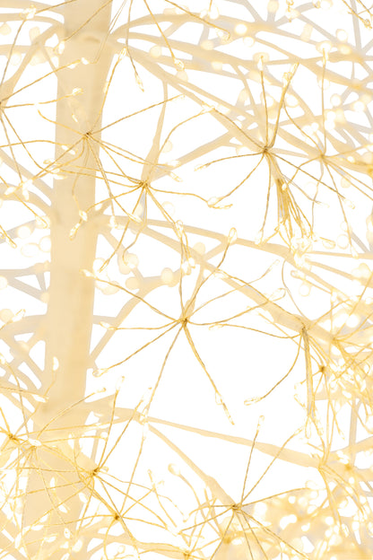 Boom Led Warm Wit Licht Ijzer Wit 180 cm H