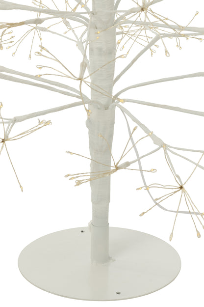 Boom Led Warm Wit Licht Ijzer Wit 180 cm H