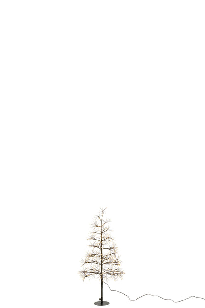 Boom Led Warm Wit Licht IJzer Zwart 80 cm H