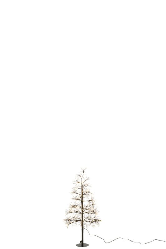 Boom Led Warm Wit Licht IJzer Zwart 80 cm H