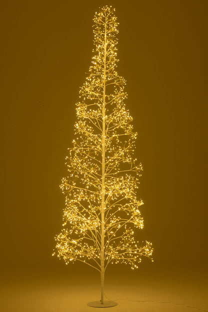 Boom 3000 Led Metaal Wit 240 cm H