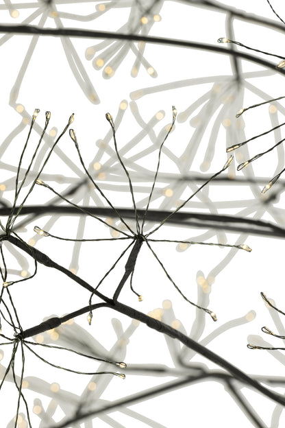 Boom 2700 Led Metaal Zwart 210 cm H warm wit licht