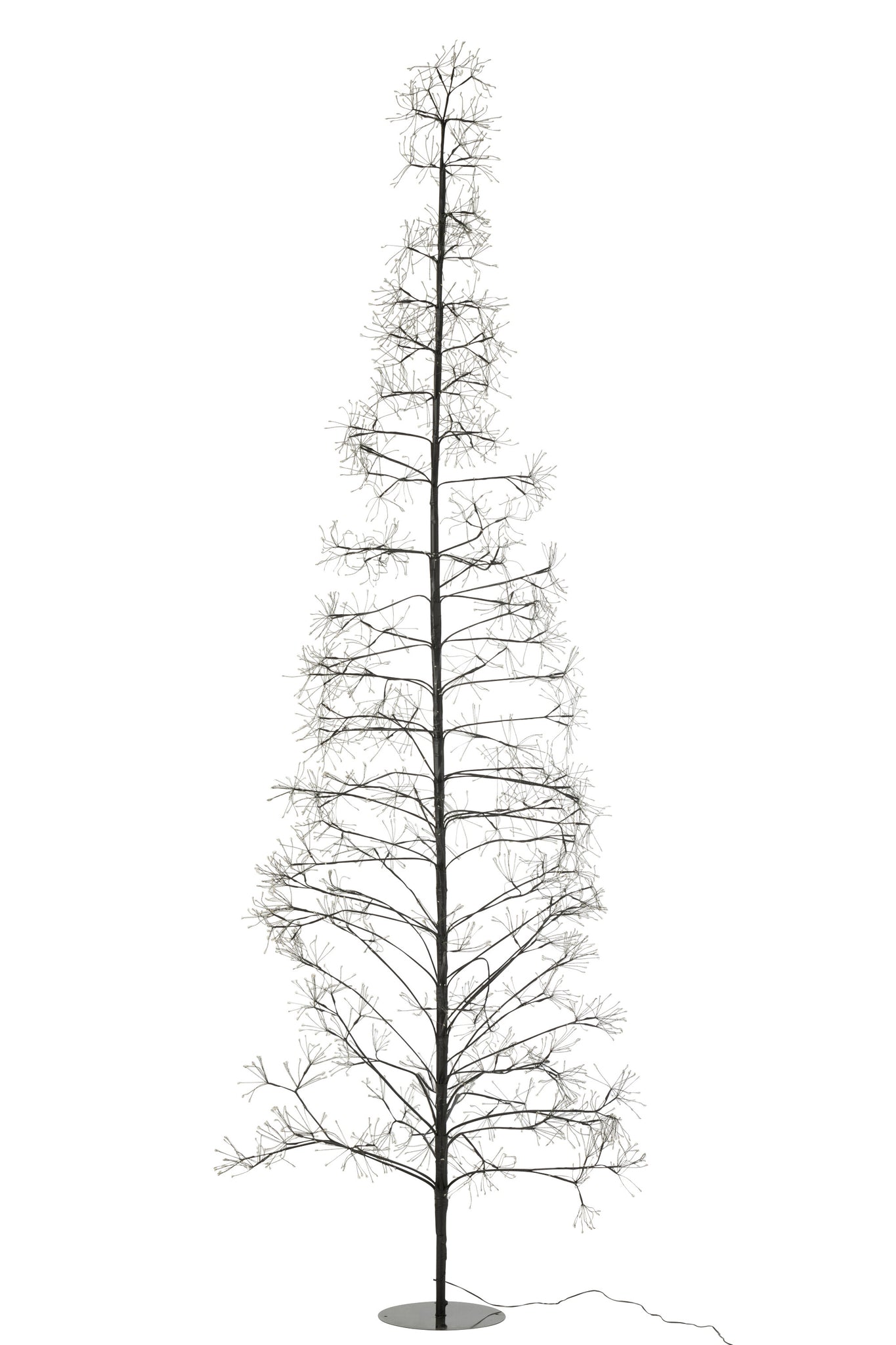 Boom 3000 Led Metaal Zwart 3 m H warm wit licht