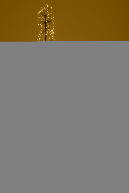 Boom 3000 Led Metaal Zwart 3 m H warm wit licht