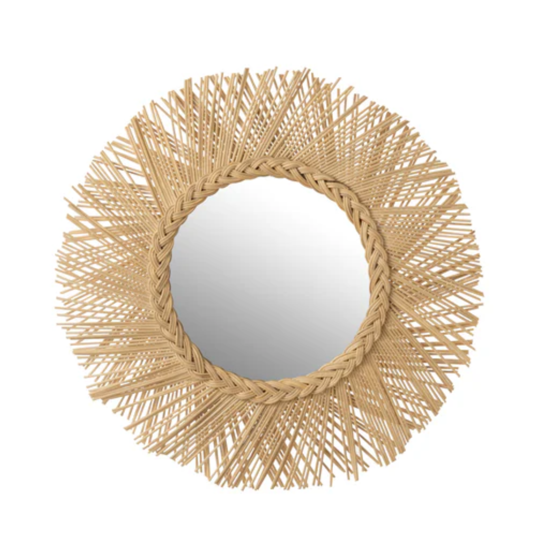 Spiegel Rotan Natuurlijk