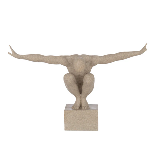 Sportman Op Base Marble Poly Sand Groot