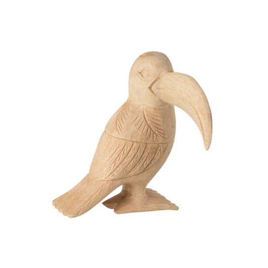 Tucan Alabasia Hout Natuurlijk Klein
