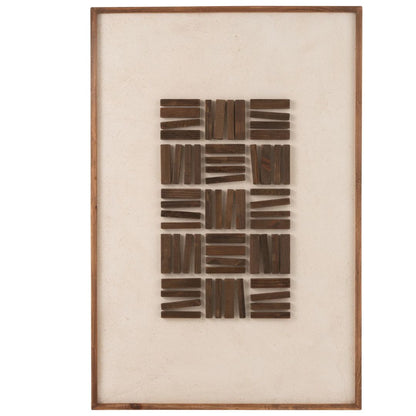 Muurdecoratie John grenenhout/canvas natuurlijk