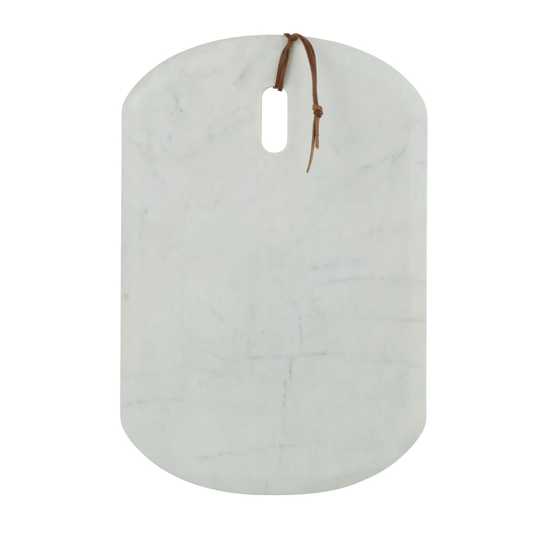 Plank Rechthoek Marmer Wit Klein