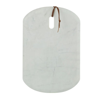 Plank Rechthoek Marmer Wit Klein