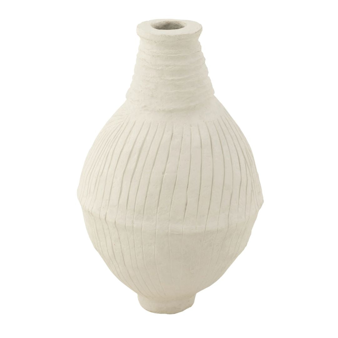 Pot Laxmi Papier Maché Wit