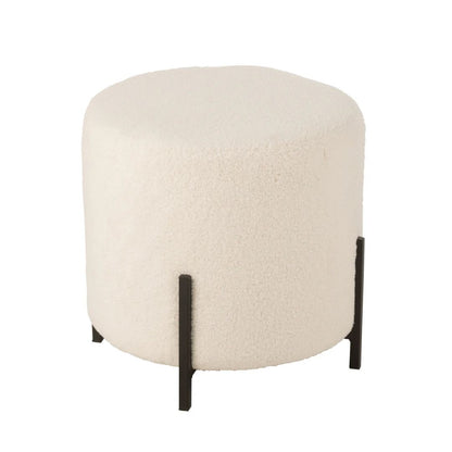 Kruk Schaap Stof/Schuim Wit