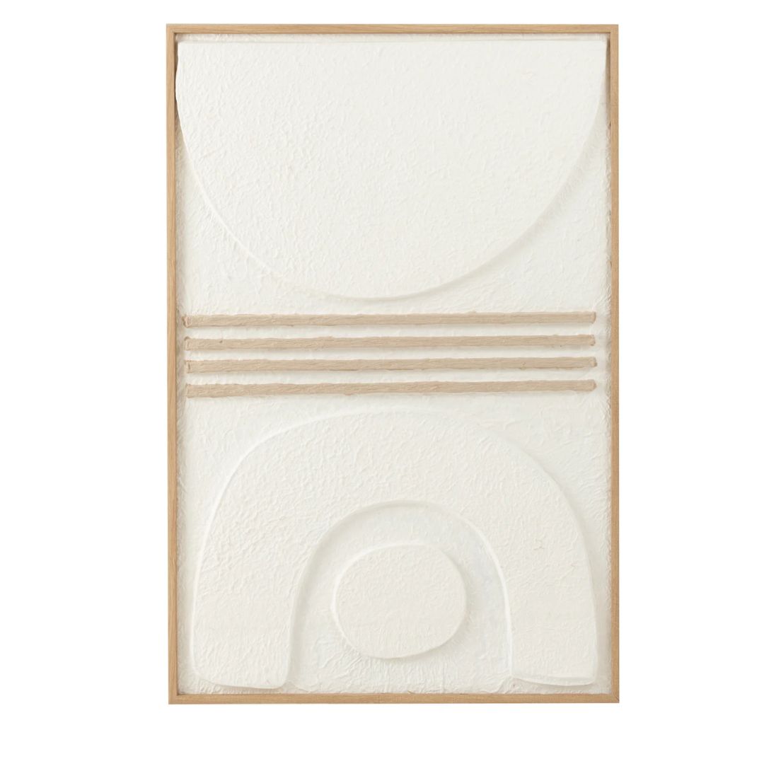 Kunst Thibault Papier Wit/Beige
