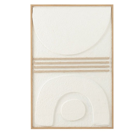 Kunst Thibault Papier Wit/Beige