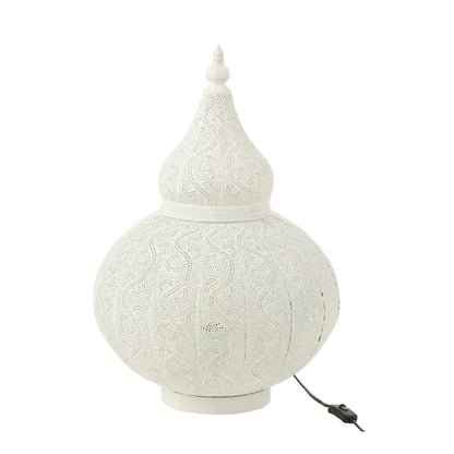 Lamp Aladin Metaal Wit Klein